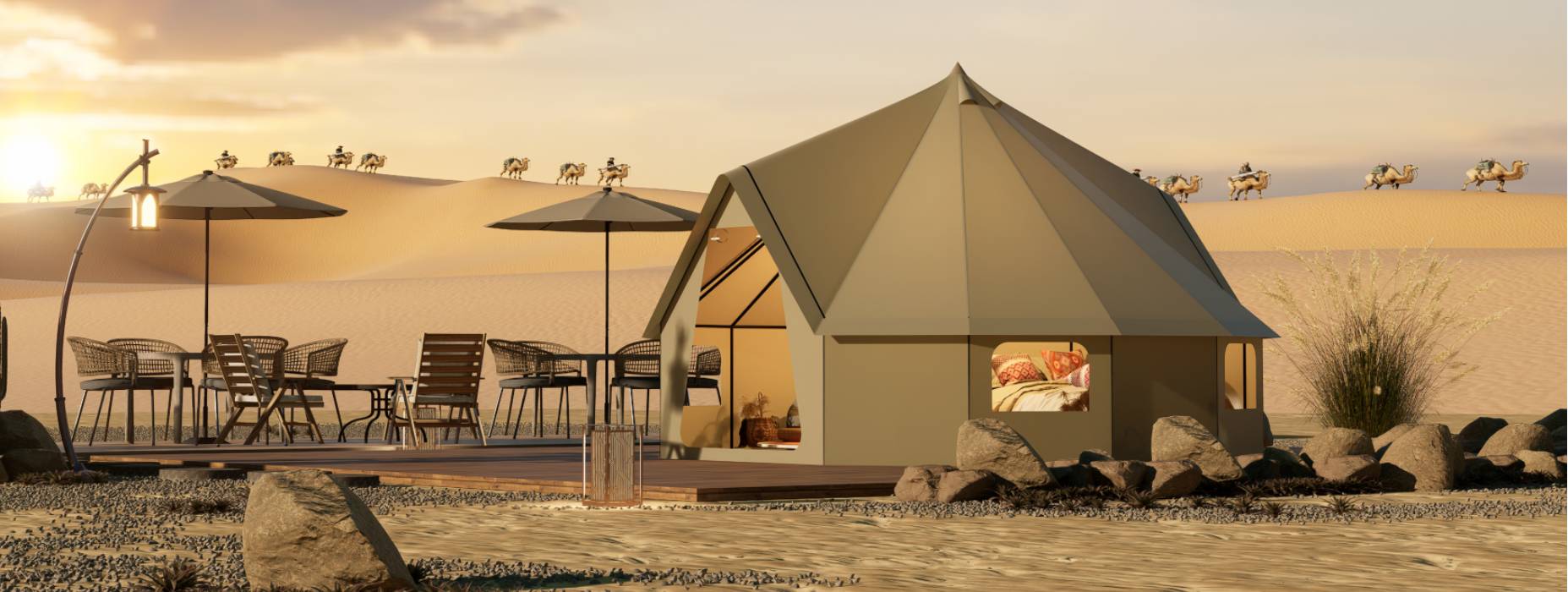 镇赉县露营酒店帐篷产品